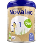 Novalac Bio 1, Lait pour nourrisson 1er âge, bt 800 g 800 g Poudre