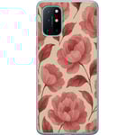 OnePlus 8T Genomskinligt Skal Rose Bloom