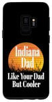 Coque pour Galaxy S9 Papa de l'Indiana aime ton père mais un père plus cool et drôle qui dit