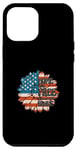 iPhone 14 Plus Home of the free because of the brave Red White Blue USA 4th Case