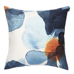 Marimekko - Valssi kuddfodral 50x50 cm vit/mörkgrön/orange