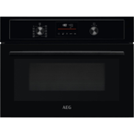 Aeg KMX365060B Compact multifunction oven with Microwave. Use as a solus oven, solus microwave or co