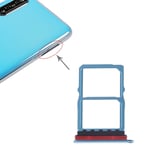 XYL-Q Card tray slot SIM Card Tray + NM Card Tray for Huawei P30(Orange) (Color : Blue)