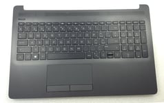 HP 255 250 G7 L50000-BG1 Jetblack Palmrest Keyboard Switzerland NEW Original