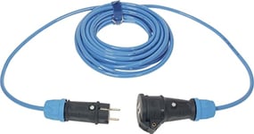 SIROX® Rallonge H07BQ-F avec clapet à ressort - Couleur du câble : bleu - Section 3 x 1,5 mm² - Longueur : 25 m