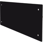 Adax Clea H el-radiator med termostat och WiFi 600W/230V, svart glas, 9 m131