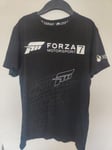 Official Forza MotorSport 7 Black Cotton Small T-Shirt, Cotton Shirt