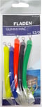 FLADEN Fishing Soft Bait - 5 Pack Assorted Colours Glow Gummi Mac Sandeels Rang