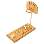 Bordsspel för vuxna, bordsspel för basket, miniatyrbasketspel, bärbart basketspel i trä 24X10CM