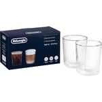 DeLonghi Dubbelväggade termoglas 400 ml 2-pack