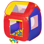 Childrens Kids Pop Up Ball Pit Play Tent with 200 Balls Indoor new
