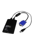 StarTech.com KVM Console to Laptop USB 2.0 Portable Crash Cart Adapter with File Transfer