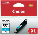 Genuine Canon CLI-551XL C Cyan Ink Cartridge for Pixma MG6450 MG7150 MX925
