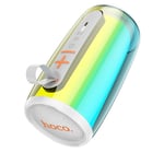 Hoco Enceinte Bluetooth Portable HC18 Jumper Ambiance lumineuse à 360 HI-FI (Blanc)