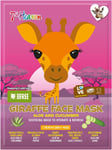 7Th Heaven Born Free Giraffe Face Mask Enriched with Cucumber and Aloe Vera