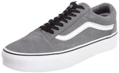 Vans Unisex Old Skool Low-Top Sneakers, Steel Grey True White, 7 UK