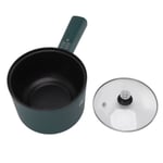 (UK Plug 220V)Electric Cooker 1.8L Mini Electric Pot Green With Long Handle For