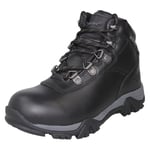 HI-TEC (Black, UK 13 Child) Boys Hi Tec Waterproof Casual Ankle Boots Altitude V WP JR Black male kids