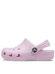 Crocs Toddler Classic Clog, Pink, Size 7 Younger