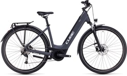 Cube Touring Hybrid ONE 500 Elcykel Grey'n' White, Str. S/50