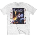 T-Shirt Prince Purple Rain Album Blanc