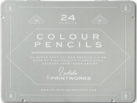 Printworks Set med 24 färgkritor. classic