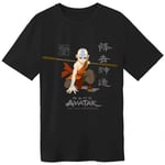PCMerch Avatar Aang in Knee Bend Pose T-Shirt (XL)