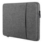 TiMOVO 13 Inch Laptop Sleeve Case for Galaxy Tab S8+ 12.4",iPad Pro 12.9 2020, MacBook Air 13 Inch, MacBook Pro 13", Galaxy Tab S7+, Surface Pro X/7/6/5/4/3, Soft Durable Pocket, Dark Gray