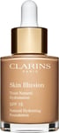 Clarins Skin Illusion Foundation SPF15 110 Honey 30Ml