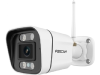 Foscam V5P, IP-säkerhetskamera, Utomhus, Kabel, Amazon Alexa & Google Assistant, 4500 K, Extern