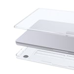 MacBook Air 13 (2022) - LENTION Crystal clear cover - Transparent