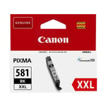 GENUINE CANON CLI 581 XXL BLACK ink cartridge PIXMA TR7550 TS6150 TS8100 TS9150