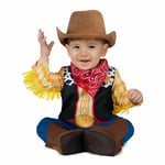 Kostume til børn 4 Dele cowboy Gul 2-3 år