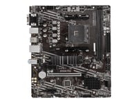 MSI B550M PRO - Carte-mère - micro ATX - Socket AM4 - AMD B550 Chipset - USB 3.2 Gen 1 - Gigabit LAN - carte graphique embarquée (unité centrale requise) - audio HD (8 canaux)