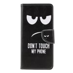 Taltech Plånboksfodral För Sony Xperia 1 - Don't Touch My Phone