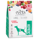 4Vets Natural Canine Hepatic - Ekonomipack: 2 x 1 kg