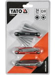 Yato YT-05640 ALLEN KEY SETS 24PCS