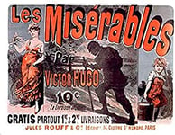 Cheret Hugo Les Miserables Cosette Advert Art Print Canvas Premium Wall Decor Poster Mural