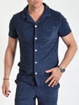 Ted Frottéskjorta Navy (XXL)