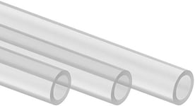 Tube Corsair Hydro X Series XT Hardline Satin 14 mm (Tube PMMA Droit, Construction résiliente, Facile à Couper) Transparent
