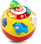 VTech Wiggle and Crawl Ball Toy Set For Kids Spinning Toy For Baby in Multicolor
