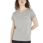 Tommy Hilfiger Original Lounge T Shirt Ljusgrå Small Dam