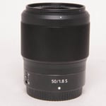 Nikon Used 50mm f/1.8 S Z Mount Lens