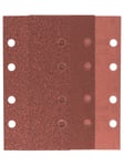 Bosch 10-delers slipepapirsett for plansliper G= 60, 120, 180