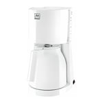 Melitta - 1017-05 Cafetiere filtre avec verseuse isotherme Enjoy ii Therm - Blanc
