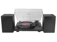 Soundmaster Pl711sw, Remdriven Skivtallrik, Svart, V-Bälte, Metall, 33 Rpm, 45 Rpm