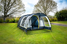 Maypole Bewdley 4 Person Family Tunnel Tent & Footprint Camping 4 Berth
