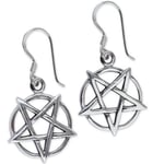 Etnox Örhängen Pentagram i 925 silver