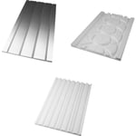 Roth QuickTemp Compact golvvärmeplåt pakke, 5,2 m², 10,5 mm pex-rör