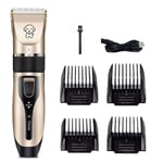 yorten Pet Grooming Hair Clipper Hair Cutter Low Noise Dog Cat Rabbit Hair Trimmer Cutter Baby Hair Clipper USB Rechargeable Shavers Electrical Pet Professional Grooming Machine Tool